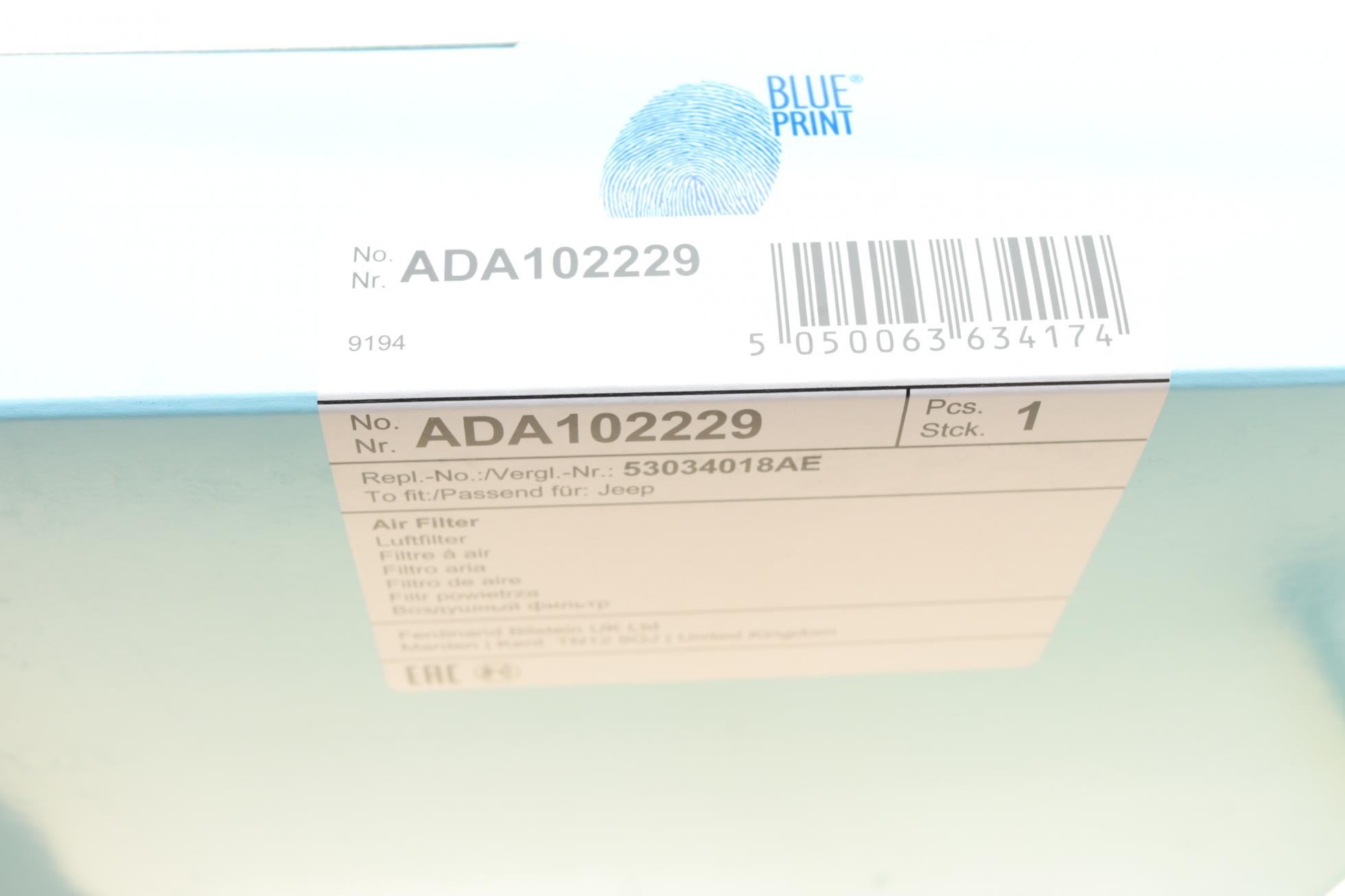 ADA102229 BLUE PRINT